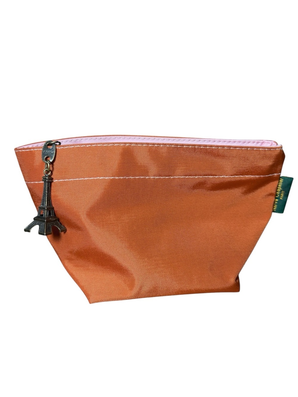 Herve chapelier bag mini Paris makeup orange while